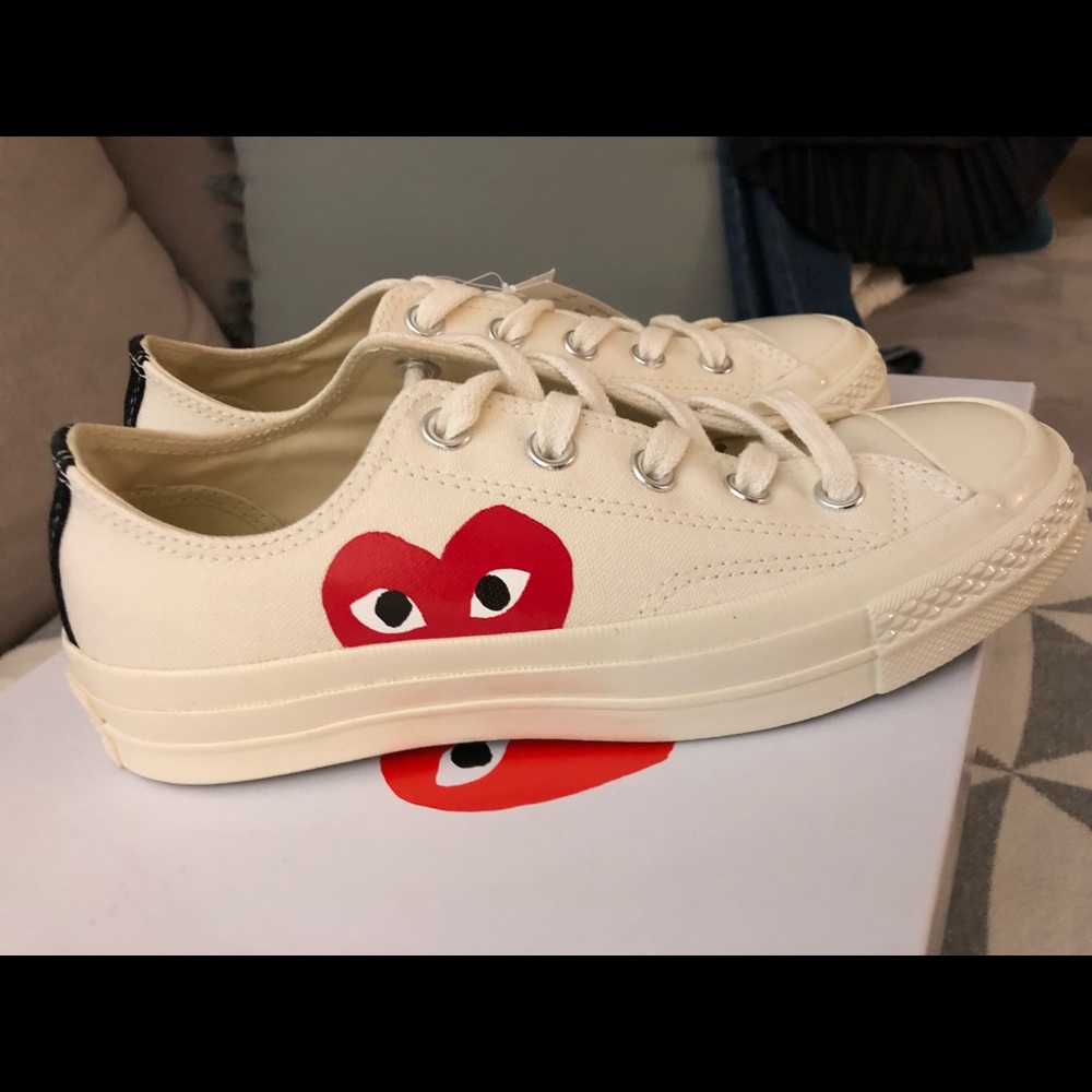 NWT Comme des garçon X Converse